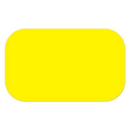 Ergomat 2inx4in DuraStripe Supreme Round Strip Yellow, 100PK DSV-STRIP-2x4R-Y-KIT